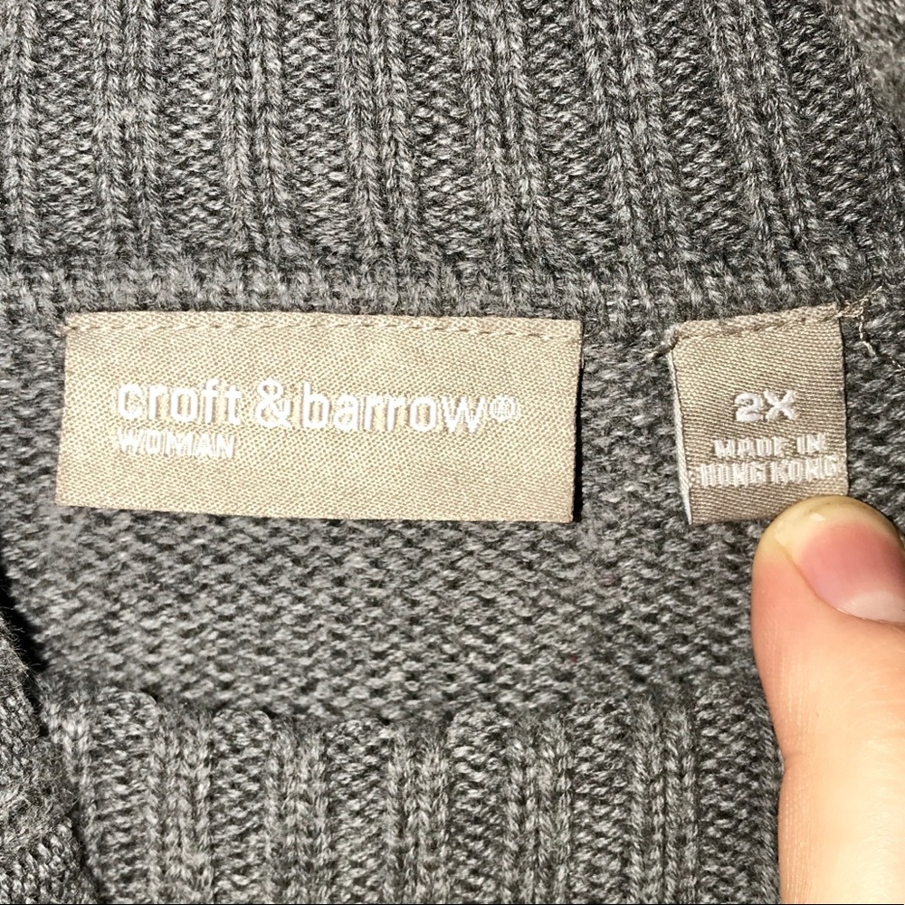 Croft & Barrow Sweater - Picture 3 of 3